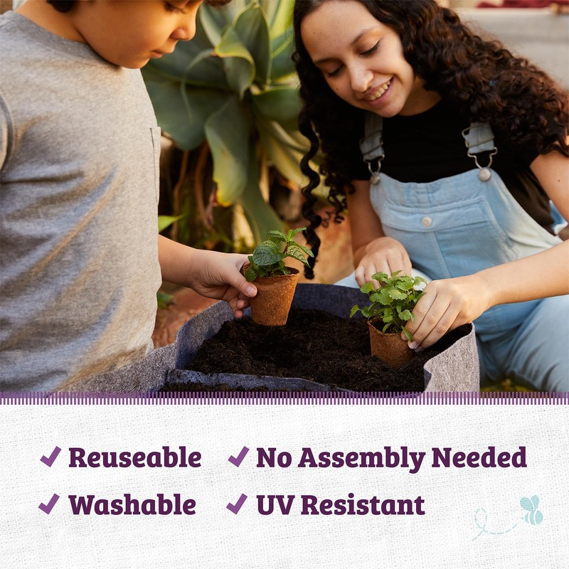 Back to the Roots Breathable Raised Bed (Provides More Oxygen