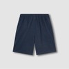 JAJU [JAJU] Men's Cotton Seersucker 5-Length Lounge Pants_Dark Navy