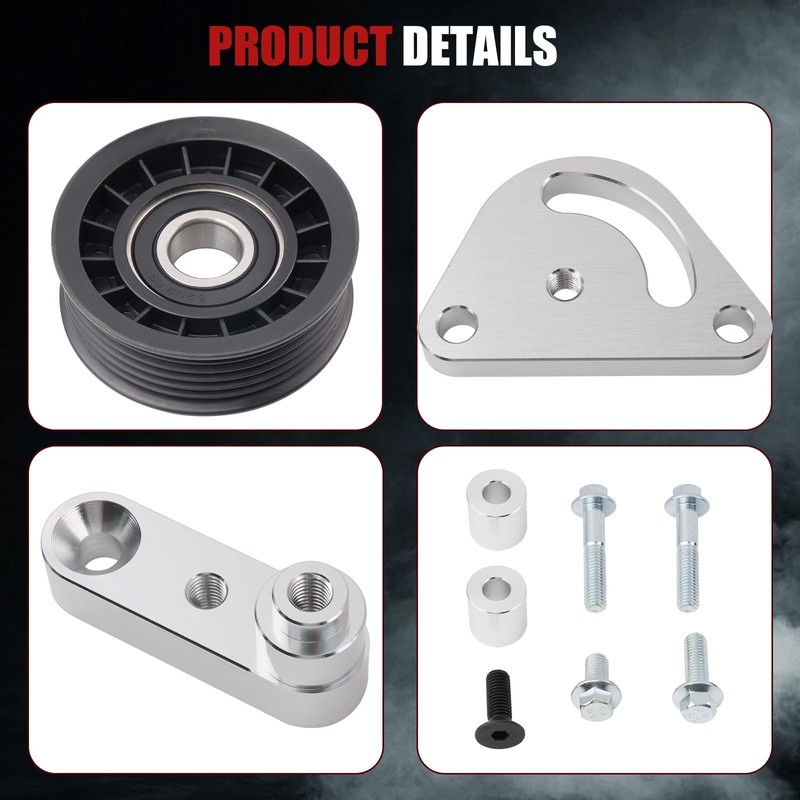 Belt Tensioner with Pulley Modifications Fit for 1997-2004 LS1 /