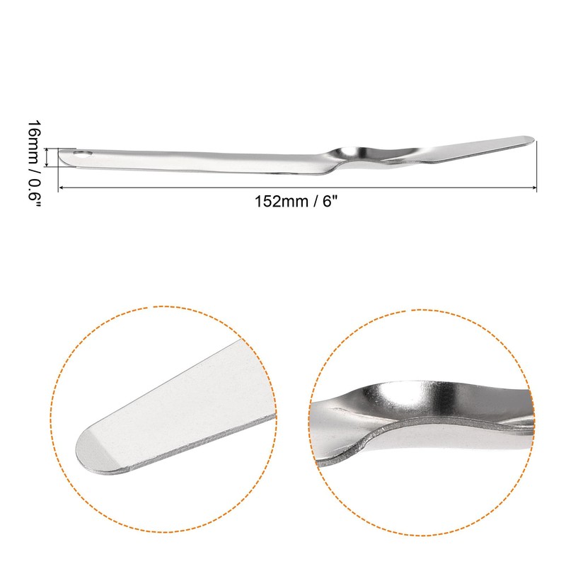 sourcing map Staple Remover Tools, Flat Staplers Puller Stainless Steel