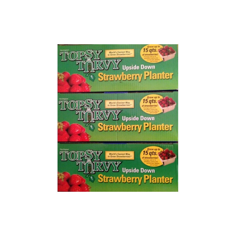 Felknor Ventures TT041112 Topsy Turvy Strawberry Planter