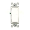 Leviton 15 Amp, 120/277 Volt, Decora Rocker 3-Way AC Quiet