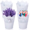 Set of 4 Cups for Make Up Brushes, Makeup Brush