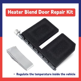 Dusledel 5073955AA Heater Blend Door Repair Kit Compatible with Dodge Ram 1500 2500 3500 2002-2006 Replaces 902-322 5086718AA 5086718AB, Upper Main Heater HVAC Blend Door Repair