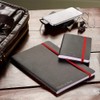 Black n' Red A6 Soft Cover Journal - Ruled with