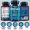 Omega 3 1000mg Capsules - 365 Fish Oil Tablets with