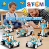 STEM Robot Building Kit for Kids, 12-in-1 Building Robot Toys