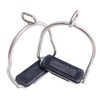 Karlslund Riding Equipment Brushed Stainless Steel Stirrups - Metallic