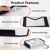 Binditek 5 Pack Plastic Expanding Folders, Expandable Document Folder with