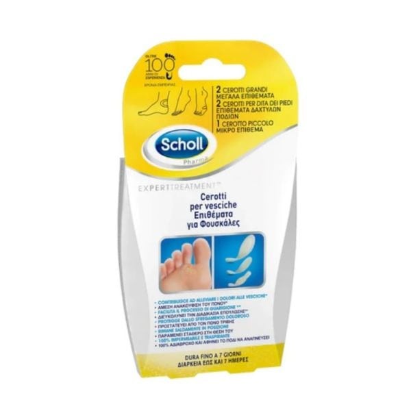Dr Scholl Scholl Pads For Blisters 3 Sizes 5 pcs