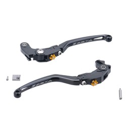 ZETA Pilot Lever Set, Foldable, Front and Rear Adjustable Function for CBR1000RR 2008 and Later Clutch Lever Brake Lever Set