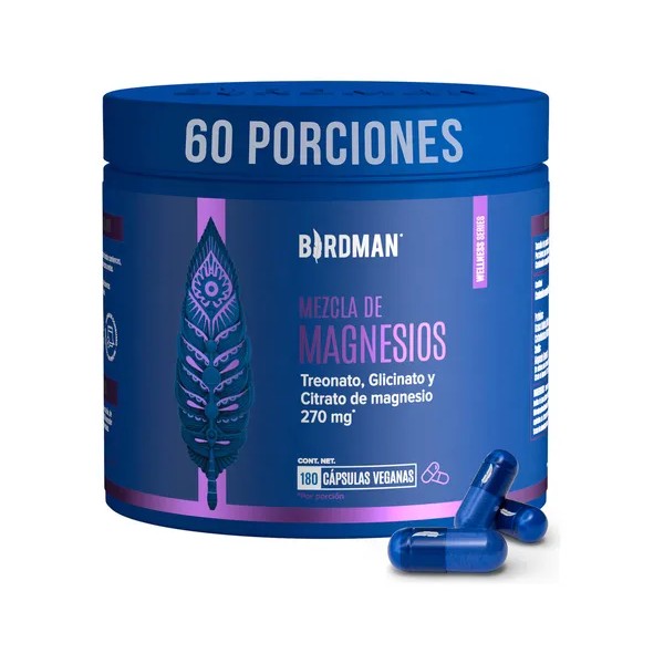 Birdman Mag Trifecta 270 mg | Citrato, Glicinato y Treonato