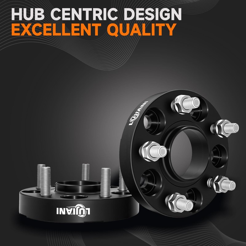 LUJIANI 4 Pack 5x114.3mm Wheel Spacers for Civic CR-V Accord