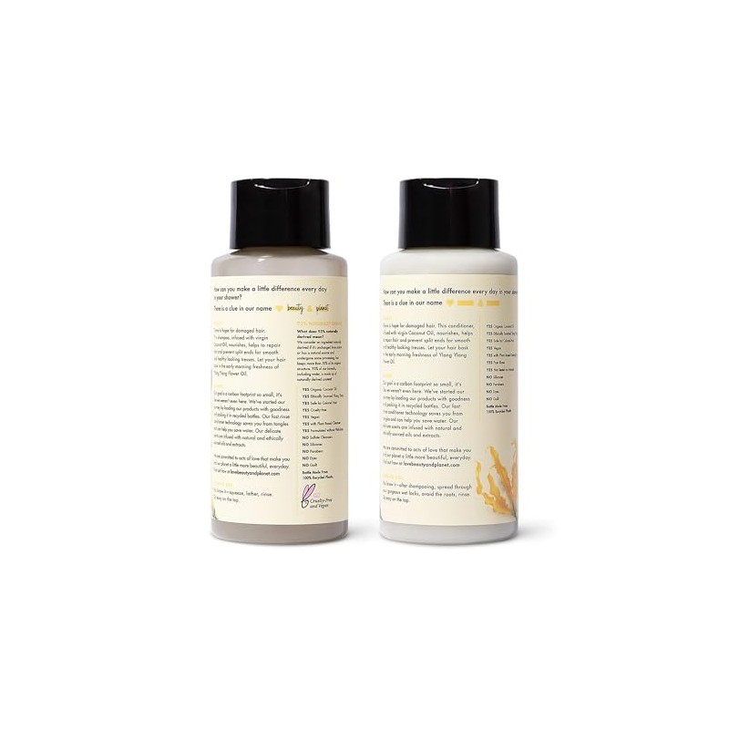 Champú y acondicionador Love Beauty and Planet