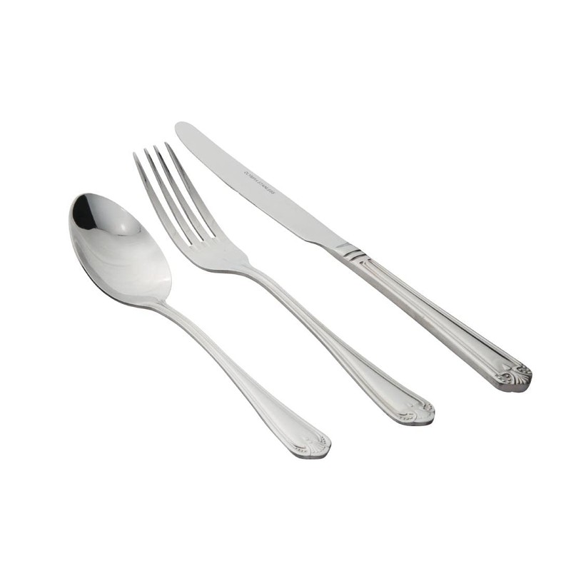 Olympia Jesmond Cutlery Sample Set 18/0 Stainless Steel Kitchen Tea