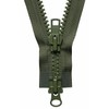 YKK Two Way Slider Zip, No. 566 Khaki, 66 cm