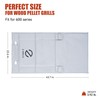 Z GRILLS Thermal Insulation Blanket Fire-Resistant 3-Layer Construction for Enhanced