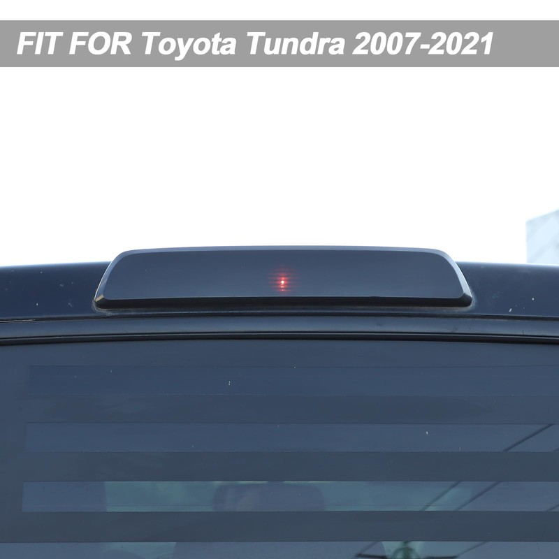 LLKUANG 3rd Brake Light Third High-Position Center Blackened Shell Cover