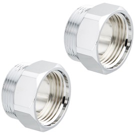 SANEI PT243S Eccentric Tube Adapter, TOTO Thermo, Single Eccentric Tube, Attaches SANEI Mixing Plug Body