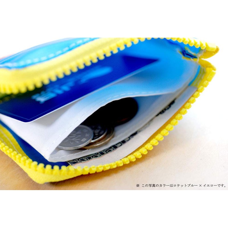 JIB Micro Clutch MC, White × Navy