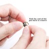 SUBANG Piezas Metal Pin Backs Locking Pin Keepers Broche De