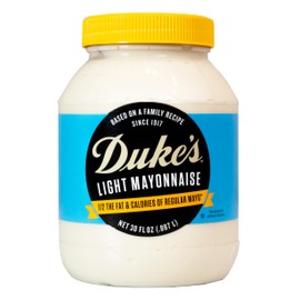 Duke’s Light Mayonnaise Jar – Smooth & Creamy, 30 Ounce (Pack of 1)