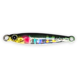 FISHIN ADDICT Nano Slow Fall Pitch Jigs LRF Fishing Lure | Tungsten | 10g (EMERALD MINNOW 10g)