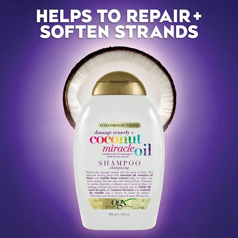 Shampoo Damage Remedy+ Coconut Miracle Oil 385 Ml Ogx