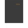 Wochenbuch anthrazit 2026 - Bürokalender 21x26,5 cm - 1 Woche