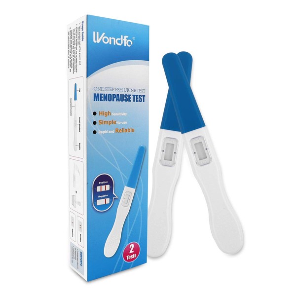 Wondfo Menopause Test Kit One Step FSH Urine Test Home Use,2 Tests