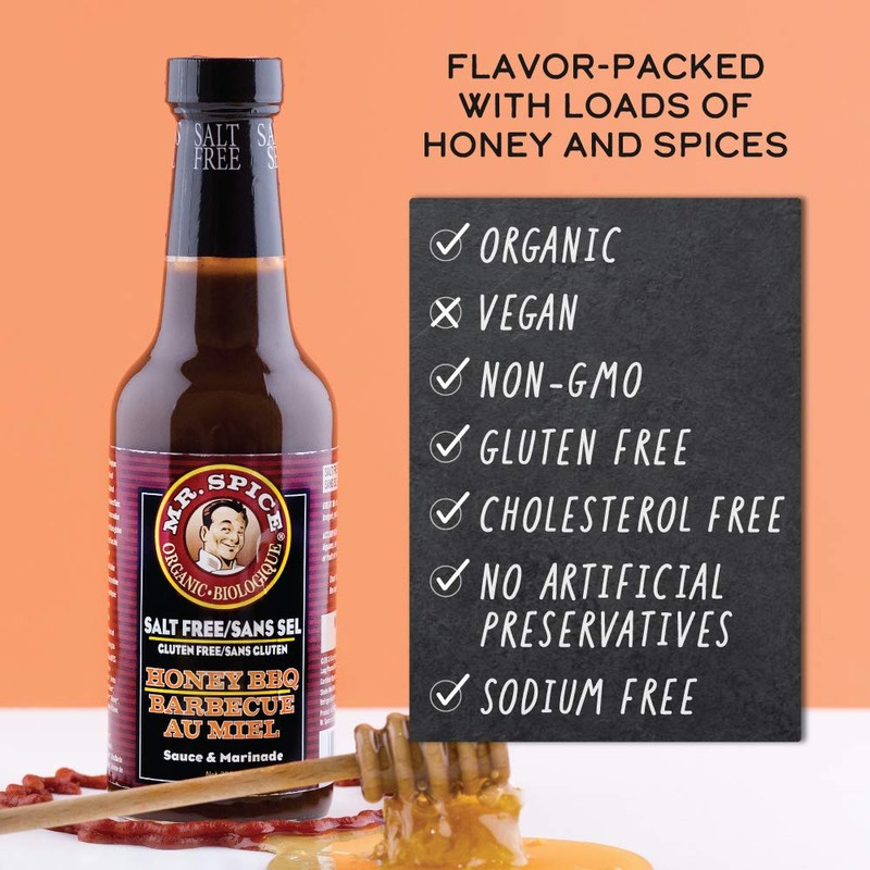 Mr. Spice Organic - Salt Free Sauce (Griller's Choice, 3-Pack)