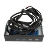 5.25 Inch Media Dashboard 2xUSB3.0 2xUSB2.0 1xType C 10Gbps High