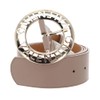 VALENTINO Hampton Pin Buckle Belt W85 Beig/Oro - kürzbar