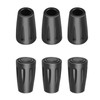 Samcos Trekking Pole, Rubber Cap, Set of 6, Mountain Climbing