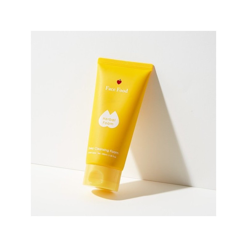 페이스푸드 허벌 딥 클렌징 폼 100ml Face Food Herbal Deep