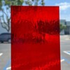 Dark Red Transparent COE 96 System 96 Fusible Glass Sheet