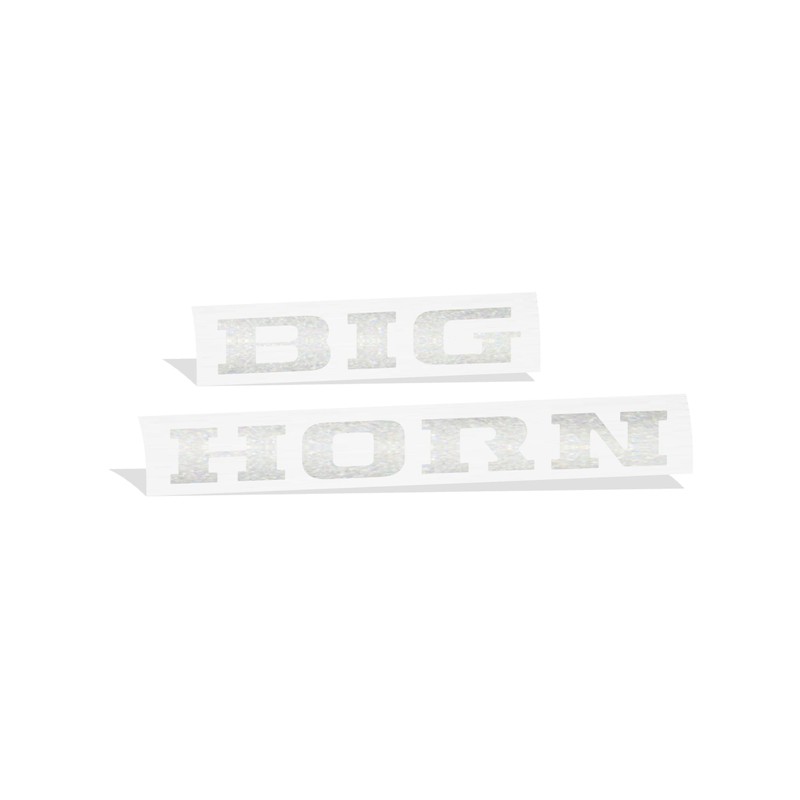 Bighorn Tailgate Emblem Inlay Decal Stickers - 2019-2026 Ram Bighorn