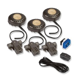 Amertac XPV30RCL 20-Watt Xenon Direct-It Accent Light Kit Pucks, White