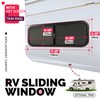 Wutist Universal 36" W x 15" H RV Window Horizontal
