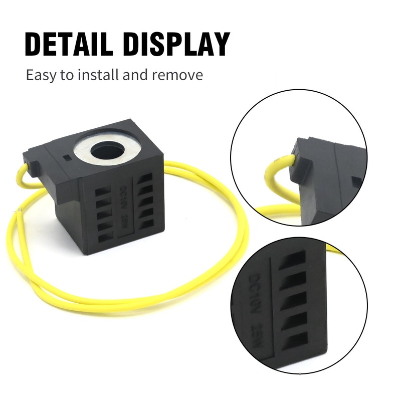 EATAKWARD 10226-08 Solenoid Coil, Single Lead Wire Equipment, Replacement for