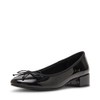 Madden Girl Women's Twirley Pump, Black Patent, 8.5