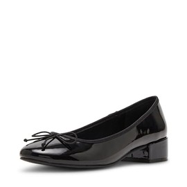 Madden Girl Women's Twirley Pump, Black Patent, 8.5