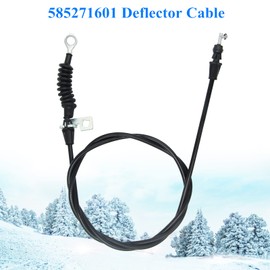 AILEETE 585271601 Deflector Cable for Husqvarna Jonsered Poulan Snowblower 420672 532420672 421164 532421164, Black