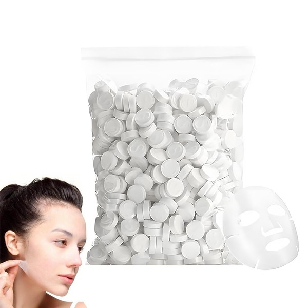 Pack of 100 Skin Care Mask, Compress Face Mask, DIY