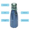 Smash Stainless Steel Single Wall 400ml Water Bottle with Carabiner,