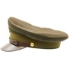 U.S. WWII Officer Visor Crusher Cap: Winter (OD Green), 7