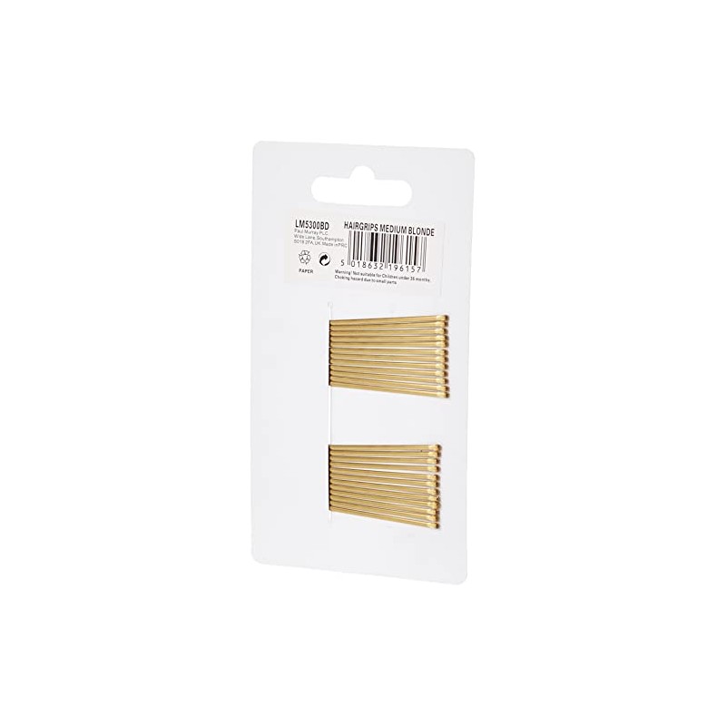 LA MODA HAIRGRIPS MEDIUM BLONDE