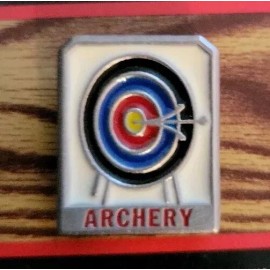 Fine Pewter Pin New Fine Pewter Pin Archery Target