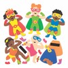 Baker Ross AT895 Star Heroes Mix & Match Fridge Magnets