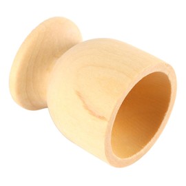 Nicear Set Of 6 Wooden Egg Cups Egg Cups For Breakfast Table Easter Decor Arts And Crafts DIY Unfinished Wood